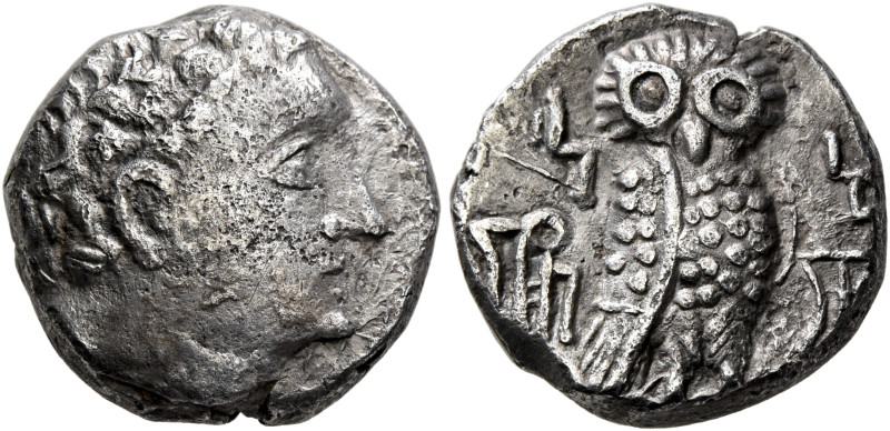 ARABIA, Southern. Saba'. Late 3rd-mid 2nd centuries BC. Unit (Silver, 15 mm, 5.2...