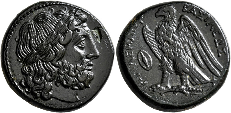 PTOLEMAIC KINGS OF EGYPT. Ptolemy II Philadelphos, 285-246 BC. AE (Bronze, 26 mm...