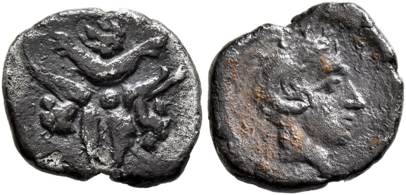 KYRENAICA. Kyrene. Circa 375-305 BC. Trihemiobol (Silver, 12 mm, 1.00 g), Asiati...