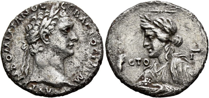 CAPPADOCIA. Caesaraea-Eusebia. Domitian, 81-96. Didrachm (Silver, 20 mm, 6.41 g,...