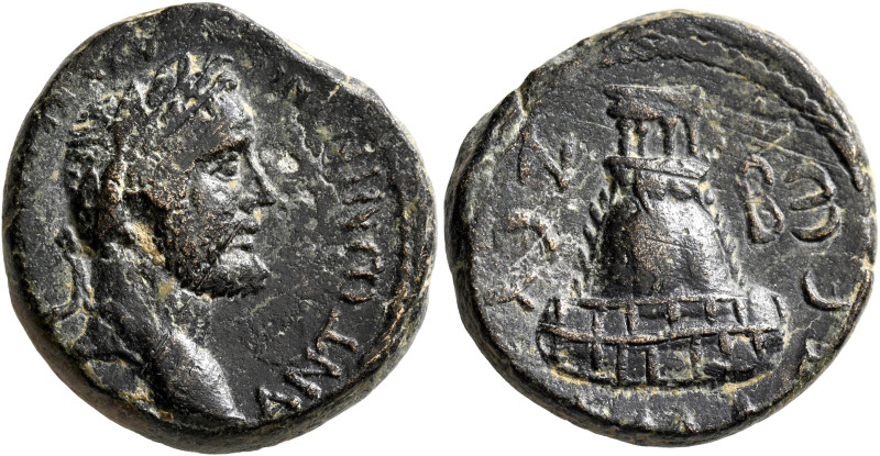 COMMAGENE. Zeugma. Antoninus Pius, 138-161. Diassarion (Bronze, 24 mm, 13.75 g, ...