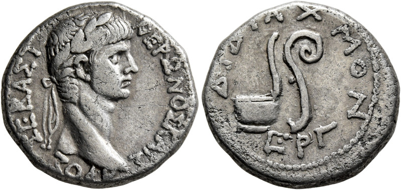 SYRIA, Seleucis and Pieria. Antioch. Nero, 54-68. Didrachm (Silver, 20 mm, 7.28 ...