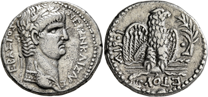 SYRIA, Seleucis and Pieria. Antioch. Nero, 54-68. Tetradrachm (Silver, 27 mm, 14...