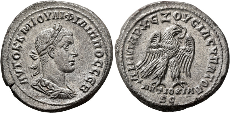 SYRIA, Seleucis and Pieria. Antioch. Philip II, 247-249. Tetradrachm (Billon, 28...