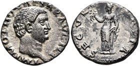 Otho, 69. Denarius (Silver, 17 mm, 3.16 g, 6 h), Rome. IMP M OTHO CAESAR AVG TR P Bare head of Otho to right. Rev. SECVRITAS P R Securitas standing fr...
