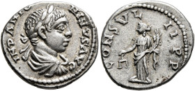 Elagabalus, 218-222. Denarius (Silver, 18 mm, 2.84 g, 8 h), uncertain mint in the East, 219. IMP ANTONINVS AVG Laureate, draped and cuirassed bust of ...