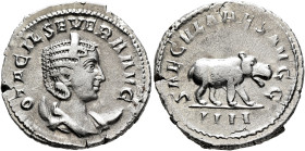 Otacilia Severa, Augusta, 244-249. Antoninianus (Silver, 22 mm, 3.88 g, 6 h), Rome, 248. OTACIL SEVERA AVG Diademed and draped bust of Otacilia Severa...