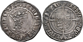 BRITISH, Tudor. Henry VII, 1485-1509. Groat (Silver, 27 mm, 2.92 g, 7 h), Tower (London) mint, 1505-1509. (pheon) hЄnRIC9 VII9 DI’ GRΛ’ RЄX ΛGL’ Z F’ ...