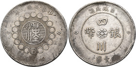 CHINA, ZHŌNGHUÁ MÍNGUÓ (REPUBLIC OF CHINA). 1912-1949. Yuán – Dollar Year 1 = 1912 (Silver, 39 mm, 25.44 g), Sìchuān (Szechuan) province. Yeoman 456. ...