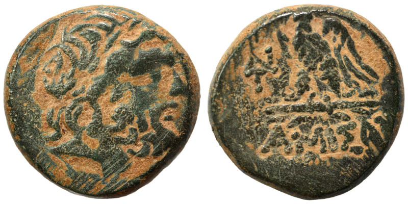PONTOS. Amisos. Mithradates VI Eupator, circa 120-63 BC. Ae (bronze, 7.89 g, 19 ...