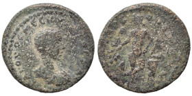 CILICIA. Anazarbus. Hostilian, as Caesar, 250-251. Ae (bronze, 8.36 g, 22 mm). ΓΑΙ ΟV ΟϹ ΜЄϹ ΚVΙΝΤΟϹ ΚΑΙ Bareheaded, draped and cuirassed bust right. ...