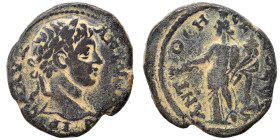 PISIDIA. Antioch. Caracalla, 198-217. (bronze, 5.60 g, 22 mm). IMP CAES M AVR ANT[…] Laureate, draped and cuirassed bust of Caracalla to right. Rev. [...