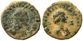 EGYPT. Alexandria. Aurelian, with Vabalathus, 270-275. Tetradrachm (potin, 8.72 g, 20 mm). Laureate, draped and cuirassed bust of Aurelian to right. R...