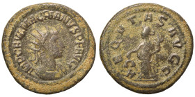 Macrianus, usurper, 260-261. Antoninianus (billon, 3.87 g, 22 mm), Samosata. IMP C FVL MACRIANVS P F AVG. Radiate and cuirassed bust right. Rev. AEQVT...