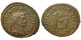 Diocletian, 284-305. Antoninianus (2.96 g, 24 mm), Tripolis. IMP C C VAL DIOCLETIANVS P F AVG Radiate, draped and cuirassed bust right. Rev. IOVI CONS...