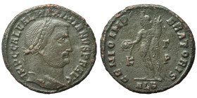 Maximianus, first reign, 286-305. Follis (bronze, 6.14 g, 24 mm), Antioch. IMP C M A MAXIMIANVS P F AVG Laureate head of Maximianus to right. Rev. GEN...