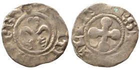 FRANCE. Provence. Valence. Anonymous Bishops, 12th century. Denier (silver, 1.15 g, 18 mm). +S APOLLINARIS Cross with annulet. Rev- +VRBS VALENTIAI An...