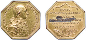 Belgium Austrian Netherlands Possession 1793 Token - Archduke Charles-Louis of Austria governor of Belgium Bronze 18.7g VF