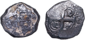 Bolivia / Peru Spanish colony 8 Reales 17th-18th Century Silver (.917) 25.04g VF KM 40