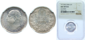 Bulgaria Kingdom 1913 1 Lev - Ferdinand I Silver (.835) (3500000) 5g NGC UNC KM 31