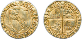 Spain Kingdom of Castile and Leon 1430 - 1454 S Dobla - Juan II Gold (.792) Seville Mint 4.45g XF AB 617 Cy 1512