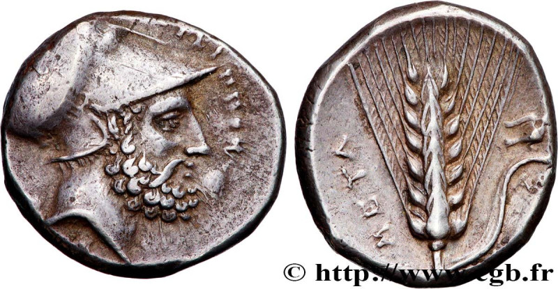 LUCANIA - METAPONTUM
Type : Nomos ou Didrachme 
Date : c. 330 AC. 
Mint name / T...