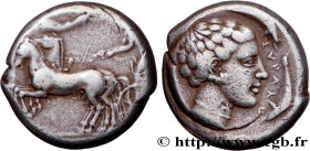 SICILY - SYRACUSE
Type : Tétradrachme 
Date : c. 440-430 AC. 
Mint name / Town : Syracuse, Sicile 
Metal : silver 
Diameter : 23  mm
Orientation dies ...