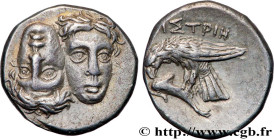 THRACE - ISTROS
Type : Drachme 
Date : c. 340/330 - 313 AC. 
Mint name / Town : Istros, Thrace 
Metal : silver 
Diameter : 18,5  mm
Orientation dies :...