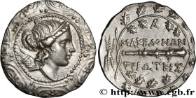 MACEDONIA - AMPHIPOLIS
Type : Tétradrachme stéphanophore 
Date : c. 150 AC. 
Mint name / Town : Amphipolis, Macédoine 
Metal : silver 
Diameter : 32  ...