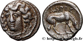 THESSALY - LARISSA
Type : Obole 
Date : c. 350 AC. 
Mint name / Town : Larissa, Thessalie 
Metal : silver 
Diameter : 9,5  mm
Orientation dies : 12  h...