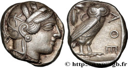 ATTICA - ATHENS
Type : Tétradrachme 
Date : c. 430 AC. 
Mint name / Town : Athènes 
Metal : silver 
Diameter : 24,5  mm
Orientation dies : 9  h.
Weigh...