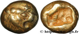 LYDIA - LYDIAN KINGDOM
Type : Trité d’électrum 
Date : c. 610-550 AC. 
Mint name / Town : Lydie, Sardes 
Metal : electrum 
Diameter : 11  mm
Orientati...