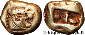 LYDIA - LYDIAN KINGDOM
Type : Trité d’électrum 
Date : c. 610-550 AC. 
Mint name / Town : Lydie, Sardes 
Metal : electrum 
Diameter : 11,5  mm
Orienta...