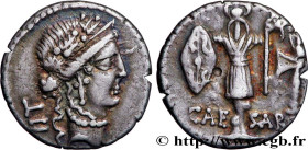 JULIUS CAESAR
Type : Denier 
Date : c. 48 AC 
Mint name / Town : Grèce 
Metal : silver 
Millesimal fineness : + 950  ‰
Diameter : 17,5  mm
Orientation...