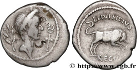 JULIUS CAESAR
Type : Denier 
Date : 42 AC. 
Mint name / Town : Rome 
Metal : silver 
Millesimal fineness : 950  ‰
Diameter : 19  mm
Orientation dies :...
