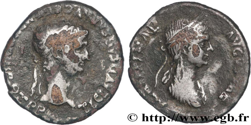 CLAUDIUS AND AGRIPPINA THE YOUNGER
Type : Denier 
Date : 50-51 
Mint name / Town...