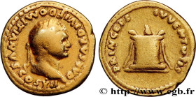 DOMITIANUS
Type : Aureus 
Date : 80 
Mint name / Town : Rome 
Metal : gold 
Diameter : 18,5  mm
Orientation dies : 5  h.
Weight : 6,88  g.
Rarity : R2...