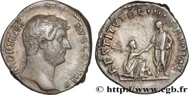 HADRIAN
Type : Denier 
Date : 134-138 
Mint name / Town : Rome 
Metal : silver 
Millesimal fineness : 850  ‰
Diameter : 17,5  mm
Orientation dies : 7 ...