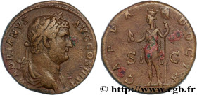 HADRIAN
Type : Sesterce 
Date : 131-133 
Mint name / Town : Rome 
Metal : bronze 
Diameter : 30,5  mm
Orientation dies : 7  h.
Weight : 24,22  g.
Rari...