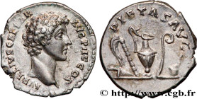MARCUS AURELIUS
Type : Denier 
Date : 142 
Mint name / Town : Rome 
Metal : silver 
Millesimal fineness : 850  ‰
Diameter : 17,5  mm
Orientation dies ...