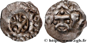 NORMANDY - DUCHY OF NORMANDY - ANONYMOUS
Type : Denier 
Date : c. 1080-1100 
Date : n.d. 
Mint name / Town : Rouen 
Metal : silver 
Diameter : 19  mm
...