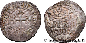 BRITTANY - DUCHY OF BRITTANY - CHARLES OF BLOIS
Type : Gros 
Date : c. 1358-1359 
Date : n.d. 
Metal : billon 
Diameter : 26,5  mm
Orientation dies : ...
