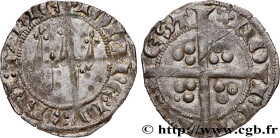 BRITTANY - DUCHY OF BRITTANY - JOHN IV OF MONTFORT
Type : Gros 
Date : n.d. 
Mint name / Town : Brest 
Metal : billon 
Diameter : 27,5  mm
Orientation...