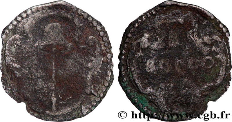 CORSICA - PASCAL PAOLI
Type : 1 soldo 
Date : 1768 
Mint name / Town : Corte 
Me...