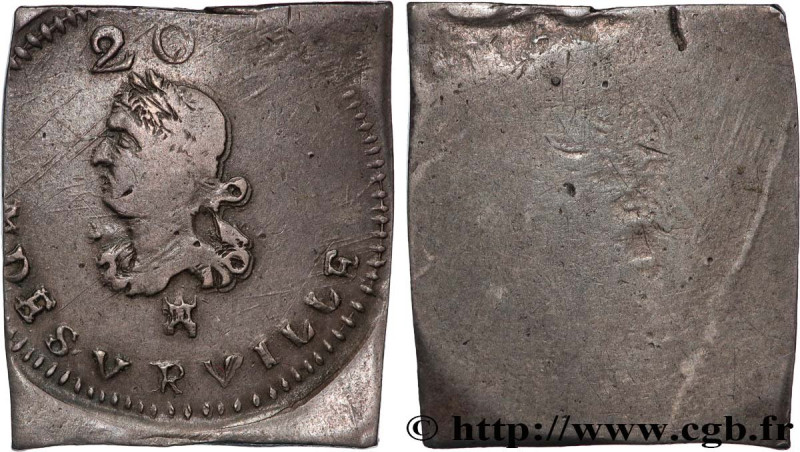 TOURNAISIS - SIEGE OF TOURNAI
Type : Monnaie obsidionale de vingt sols ou patard...