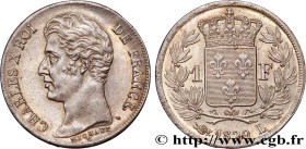 CHARLES X
Type : 1 franc Charles X, matrice du revers à cinq feuilles 
Date : 1829 
Mint name / Town : Bayonne 
Quantity minted : 32455 
Metal : silve...