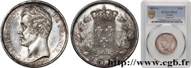 CHARLES X
Type : 2 francs Charles X 
Date : 1825 
Mint name / Town : Paris 
Quantity minted : 33765 
Metal : silver 
Millesimal fineness : 900  ‰
Diam...