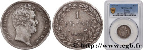 LOUIS-PHILIPPE I
Type : 1 franc Louis-Philippe, tête nue 
Date : 1831 
Mint name / Town : Bordeaux 
Quantity minted : 52590 
Metal : silver 
Millesima...