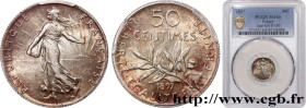 III REPUBLIC
Type : 50 centimes Semeuse 
Date : 1897 
Mint name / Town : Paris 
Quantity minted : 88000 
Metal : silver 
Millesimal fineness : 835  ‰
...