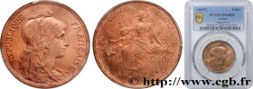 III REPUBLIC
Type : Épreuve de 10 centimes Daniel-Dupuis, sans le mot ESSAI, flan brillant 
Date : (1897) 
Date : n.d. 
Quantity minted : --- 
Metal :...